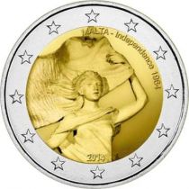 2€ Malta 2014 Itsenäisyys 1964 BU