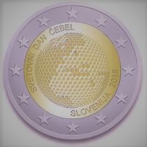 2€ Rulla Slovenia 2018 Mehiläisten Päivä