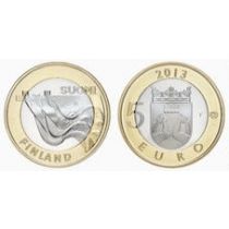 5 Euro UNC Maakuntien rakennukset - Karjala – Imatrankosken voimala