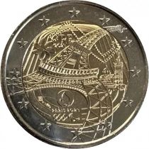 2€ Rulla Ranska 2024 Olympialaiset Soihtu