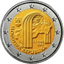2€ CC Roll Slovakia 2018 republic 25y