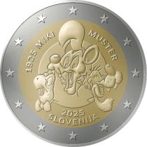 2€ Rulla Slovenia 2025 Miki Muster