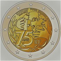 2€ Rulla Ranska 2021 Unicef