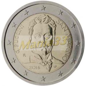 2€ Juhlaraha San Marino 2014 Puccini