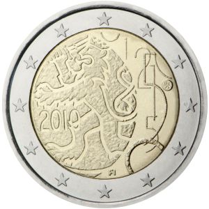 2€ Juhlaraha Suomalainen raha 150v