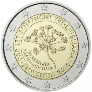 2€ Juhlaraha Slovenia 2010 Ljublijana
