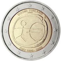 2€ Rulla Suomi 2009 Emu Vuosiluvullinen