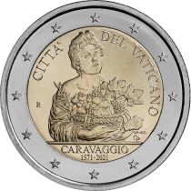 2€ Juhlaraha Vatikaani 2021 Caravaggio