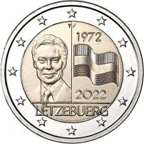 2€ CC Luxemburg 2022 50th Anniversary of the Luxembourg Flag
