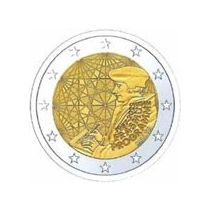 2€ Juhlaraha Malta 2022 Erasmus, rullasta