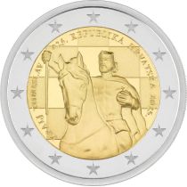 2€ Rulla Kroatia 2025 kuningaskunnan 1100-vuotisjuhla ja kuningas Tomislavin kruunajaiset