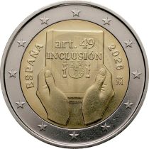 2€ Rulla Espanja 2026 Inclusion