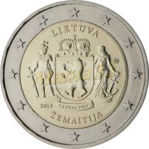 2€ Juhlaraha Liettua 2019 Zemaitija