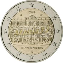 2€ CC  2020 (A,D,F,G,J) Branndeburg