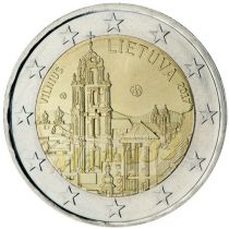 2€ CC 2017 Lithuanian Vilnius - city of culture and art