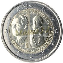 2€ Juhlaraha Luxemburg 2017 Wilhelm III