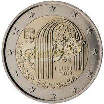 2€ Slovakia 2018 tasavalta 25v