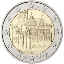 2€ Juhlaraha Saksa 2010 Bremen