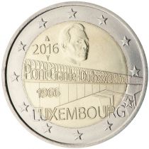 2€ Juhlaraha Luxemburg 2016 The 50th anniversary of the bridge ‘Grand Duchess Charlotte’
