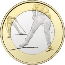 5 Euro Proof  Urheilu - Hiihto