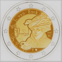 2€ Belgia 2020 Jan van Eyck