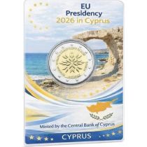 2€ Juhlaraha Kypros 2026 EU-puheenjohtaja , BU Kortissa