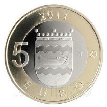 5 Euro Proof  Maakuntaraha Uusimaa