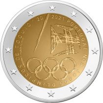2€ Portugal 2021 Olympialaiset
