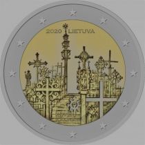 2€ Juhlaraha Liettua 2020 Hill of crosses