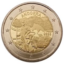 2€ Juhlarahat Andorra 2026 Transhumance
