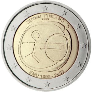 2€ Juhlaraha Suomi 2009 Emu