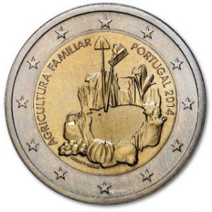 2€ Rulla Portugal 2014  Family Farming