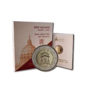 2€ Juhlaraha Vatikaani 2025 BU Sede Vacante MMXXV