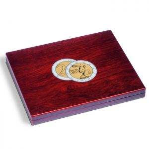 Leuchtturm Säilytyslaatikko VOLTERRA UNO de Luxe 2€ kolikoille pillerissä.