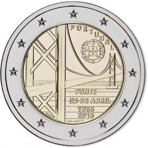 2€ Rulla Portugal 2016 PONTE 25 DE ABRIL