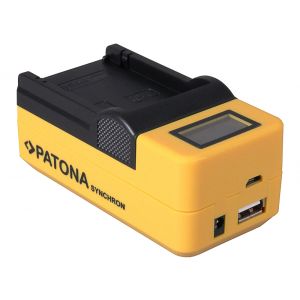 Sony NP-FH50 NP-FH70 NP-FH100 NP-FP50 Slim Micro-USB charger (4557)
