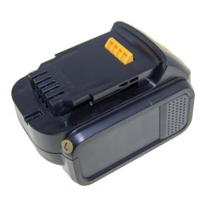 Dewalt DCB140 DCB141 DCB142 DCD DCF Serie 14,4V 3000mAh yhteensopiva Li-ion tarvikeakku (6083)