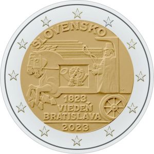 2€ Rulla Slovakia 2023 Vienna - Bratislava