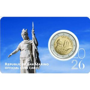 2€  San Marino 2026 150th Anniversary of the Statue of Liberty