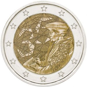 2€ Juhlaraha Viro 2022 Erasmus