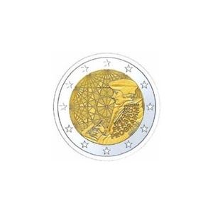 2€ Juhlaraha Malta 2022 Erasmus, rullasta