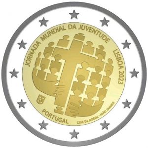 2€ CC Portugal 2023 World Youth Day 2023 Lisabon