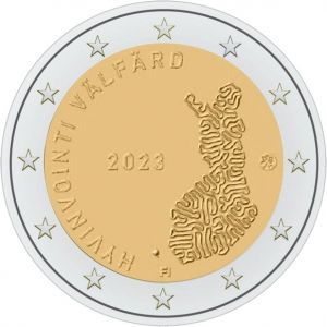 2€ Juhlaraha Suomi 2023 Sote Hyvinvointi
