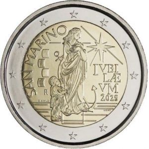 2€ CC San Marino 2025 Holy Year