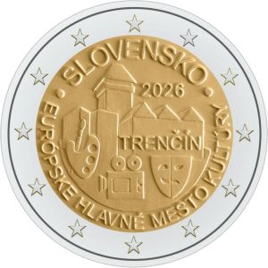 2€ Rulla Slovakia 2026 Trenčín