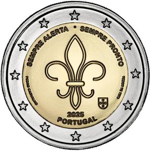 2€ CC Roll Portugal 2025 World Scouting