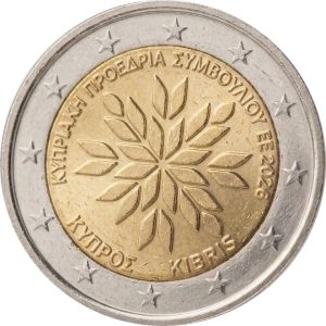 2€ CC Cypern 2026 Ordförandeskap i Europarådet