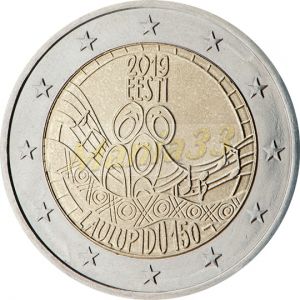 2€ Rulla Viro 2019 Laulujuhlat 150v