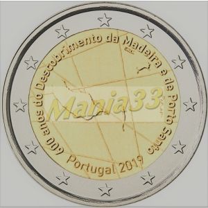 2€ Rulla Portugal 2019 Madeira
