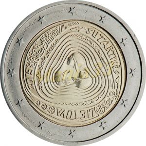 2€ Juhlaraha Liettua 2019 Sutartines
